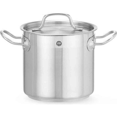 HENDI Vysoký hrnec s poklicí 3 l 160 mm Kitchen Line 832004