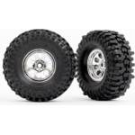 Traxxas колело 1.0", диск хромиран, гуми Mickey Thompson Baja Pro Xs (2)