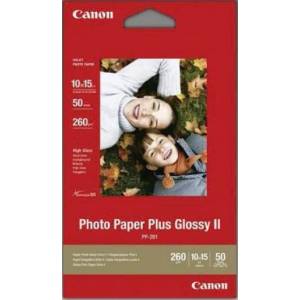 Canon PP-201 гланцирана фотохартия (10x15cm, 50 листа, 265g) (2311B003AA)