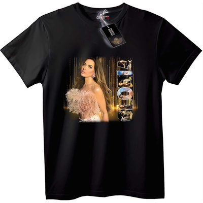 NOONEBRAND Тениска GOLD Гламур - 4XL, White