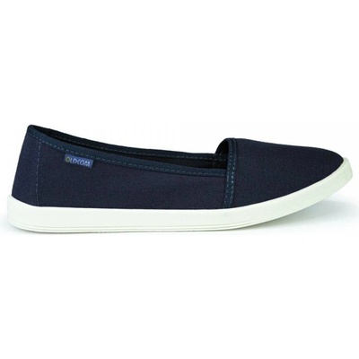 Oldcom Dámske espadrilky ESPADRILKY CANVAS tmavo modrá biela