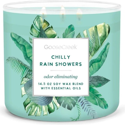 Goose Creek Candle Odor Eliminating Chilly Rain Showers 411 g