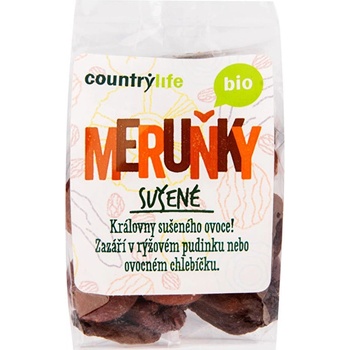 Country Life Marhule sušené Bio 200 g