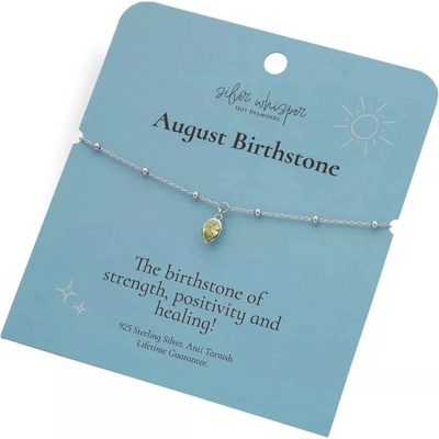 Hot Diamonds Silver Whisper August SWB032