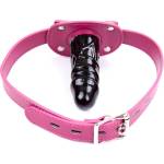 LateToBed BDSM Line Dildo Gag Ball Dildo 10cm Pink