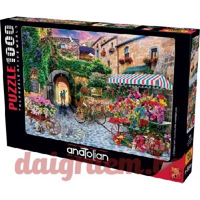 Anatolian Пъзел anatolian 1066 - 1000 части - Пазар за цветя (p1066)