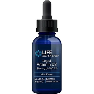 Life Extension Liquid Vitamin D3, 2000 IU, 29.57 ml, Life Extension