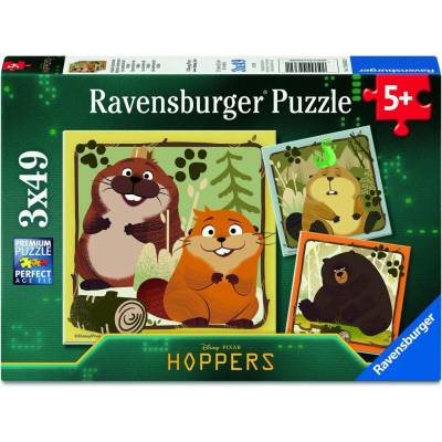 Ravensburger 3x49 dielov Na skok do divočiny