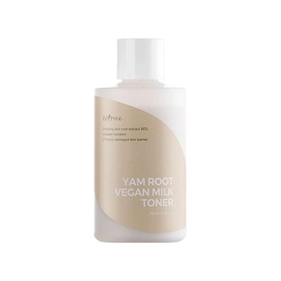 ISNTREE Yam Root Vegan Milk Toner хидратиращ тонер за лице с корен от ямс унисекс 200 мл
