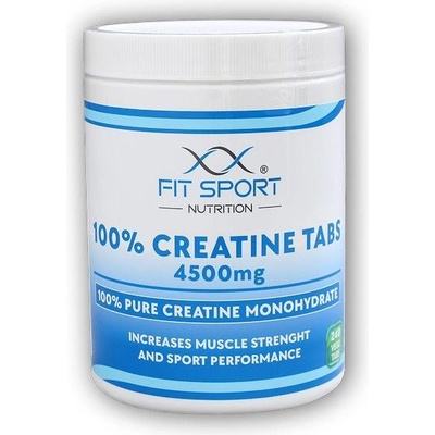 FitSport Nutrition 100% Creatine Tabs 4500 240 tablet