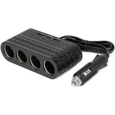 AMIO Prodlužovací zásuvka 2x USB-A 1x USB-C 12/24V 120W 80cm