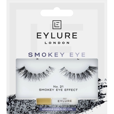 Eylure Smokey Eye Lashe umelé riasy s lepidlom č. 21