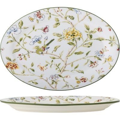 Bloomingville Keramický servírovací tanier Bloomie 35 cm