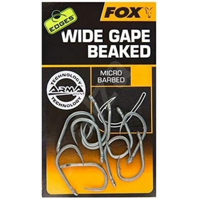 Fox International Teflonové háčky Edges Arma Point Wide gape beaked vel.6 10 ks