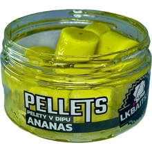 LK Baits Pelety V Dipe 60g 17mm Lesná Jahoda