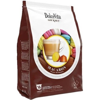 12 бр. капсули детска напитка Dolce Vita Macaron Mandorla съвместими с кафемашини Dolce Gusto