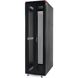 Gunko ELGP 42U 600х1000 мм, 19" Сървърен шкаф с перфорирани врати, черен (ELGP42U6010BL561)
