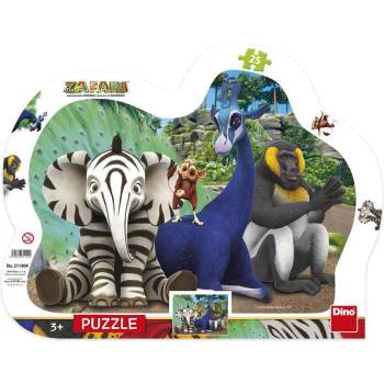 Image 1 of Dino - Puzzle Zafari 25 dielikov - 1 - 39 piese