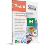 Peach laminating foils A4 self-adhesive 100 pieces 2 x 80 mic (160m) glossy - S-PP080-17 (S-PP080-17)