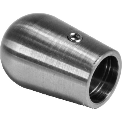 Ukončenie ø 20 mm na trubku ø 12 mm, brúsená AISI 304