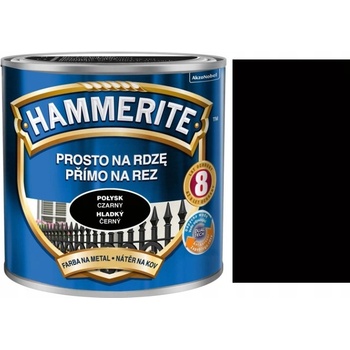 Akzo Nobel Hammerite přímo na rez 0,25L hladký černý