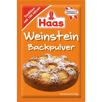 Haas Vinný kámen kypřicí prášek 48 g