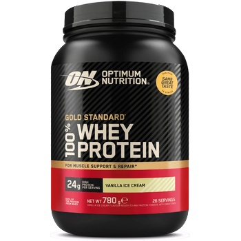 Optimum Nutrition 100% Whey Gold Standard 768 g ванилов сладолед