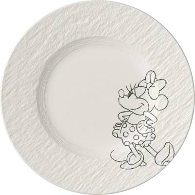 Snídaňový talíř Manufacture Rock Mickey Mouse 21,7 cm, bílý
