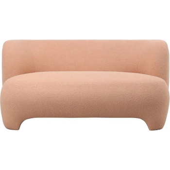 Leitmotiv Бежов и светлокафяв диван от букле 142 cm Ardor - Leitmotiv (LM2222SB)