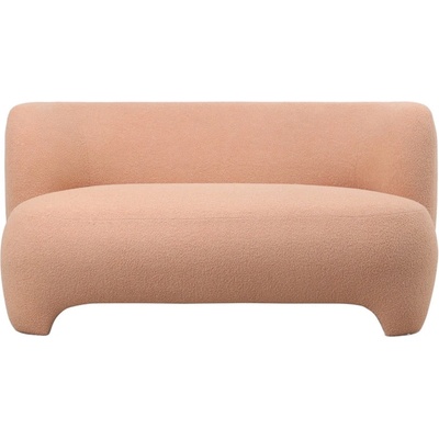 Leitmotiv Бежов и светлокафяв диван от букле 142 cm Ardor - Leitmotiv (LM2222SB)