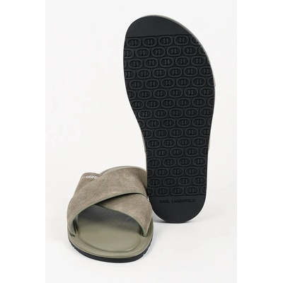 Karl Lagerfeld мъжки велурени чехли Kastor Iv (KL70213C.5KH)