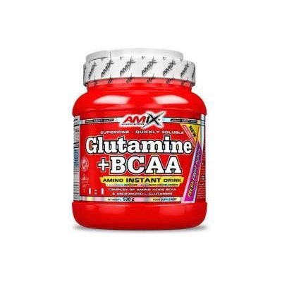 Amix Nutrition L-глyтaмин + BCAA AMIX, Вкус на кола, 530 гр, 710