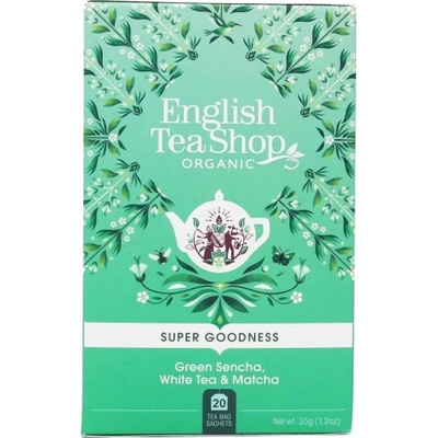 English Tea Shop Bílý čaj Matcha a sencha 20 ks