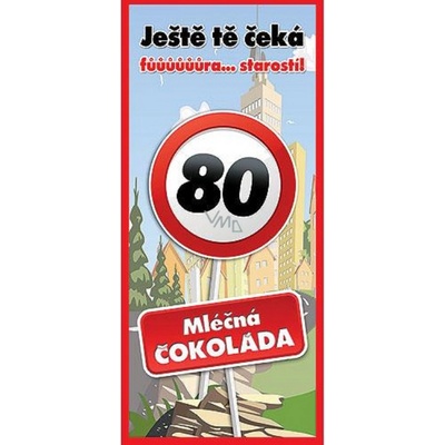 Bohemia Gifts & Cosmetics Vše nejlepší 80, 100 g