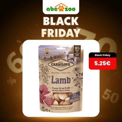 Carnilove Raw Freeze Dried Snacks Lamb 60 g