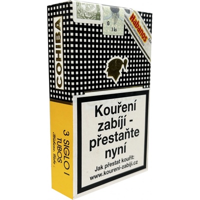 COHIBA SIGLO I. AT TUBOS 3 ks