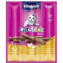 Vitakraft Vitakraft Cat pochoutka Stick Clasic Poultry/Liver 3ks