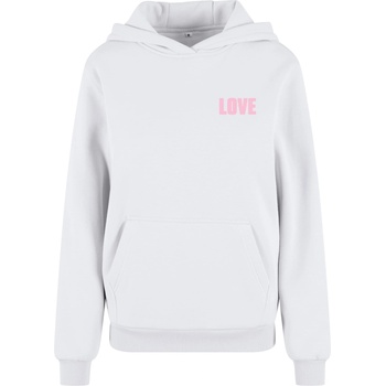 Mister Tee Суичър All We Need Is Love Ladies Fluffy Hoody white XXLUB-MST372-00220 - Камуфлаж, размер XS