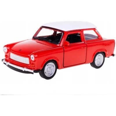 Welly Trabant 601 červeno-bílý 1:34-39