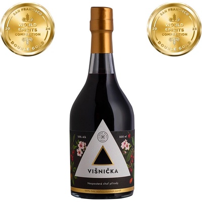 Ratafia Višňička 18% 0,5 l (holá láhev)