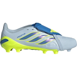 adidas Юношески футболни бутонки Adidas Predator Fold-Over Tongue League Firm Ground Football Boots Juniors - Blue/Yellow