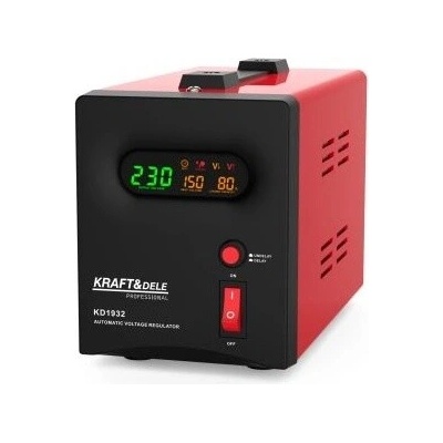 Stabilizátor napětí, AVR, 1000VA, 230V, Kraft & Dele | KD1932