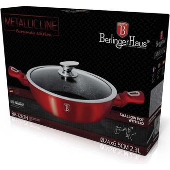 Image 1 of Berlinger Haus Burgundy Metallic 24 cm (BH/1262)