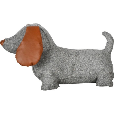 Zarážka na dveře Pes DOGGY, 1.jezevčík/2.knírač, šedá, 32x27cm výběr z variant Esschert Design - produkt č. 1
