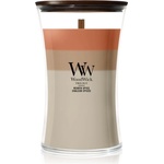 WoodWick Trilogy Hearth Spice ароматна свещ с дървен фитил 610 гр