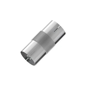 Hama Коаксиален комплект, мъжко-женско, винтова приставка, метал (hama-205211)