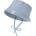 maximo Детска шапка Maximo Kid's Baby Hütchen Futter Bindeband UV 15 Hat - Blue Melange - размер 45 cm (904-4119-0114)