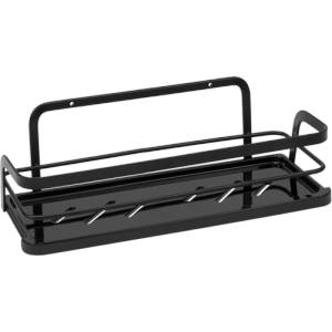 Horecano HOME-Етажерка за баня 26.4x10.8xh8.5cm ЧЕРНА (110497-001) (0185233)