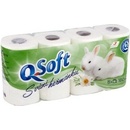 Toaletní papíry Q-SOFT 3-vrstvý 8 ks