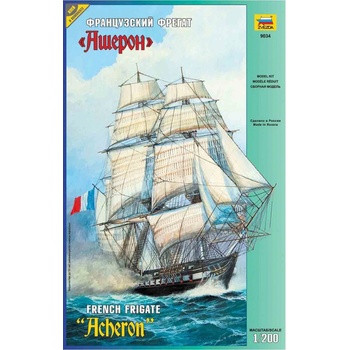 Zvezda French Frigate Acheron ZV 9034 Sense innovations 1:200